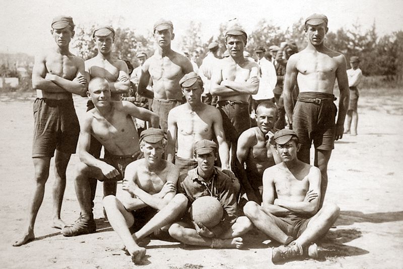 Участники спартакиады 1924 года